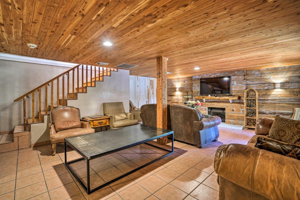 Waterfront Guadalupe River Lodge Home With Dock! Seguin Exterior foto